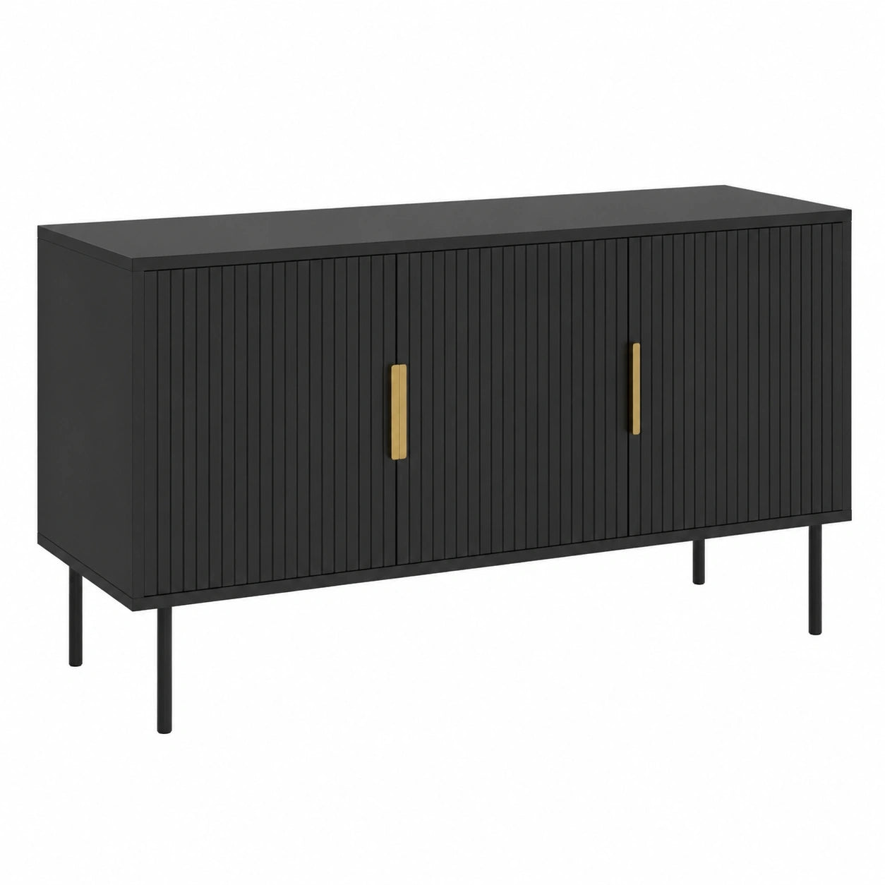 buffet-en-bois-noir-110-cm-portes-a-lattes-hrxbip9156bd