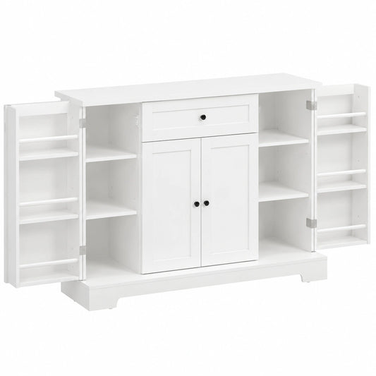 buffet-de-rangement-avec-tiroir-et-etageres-reglables-4-portes-a-fermeture-douce-blanc-zshhdn9157kv