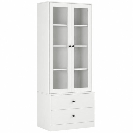 buffet-de-salon-avec-portes-vitrees-et-etageres-reglables-tjqpon9097hs
